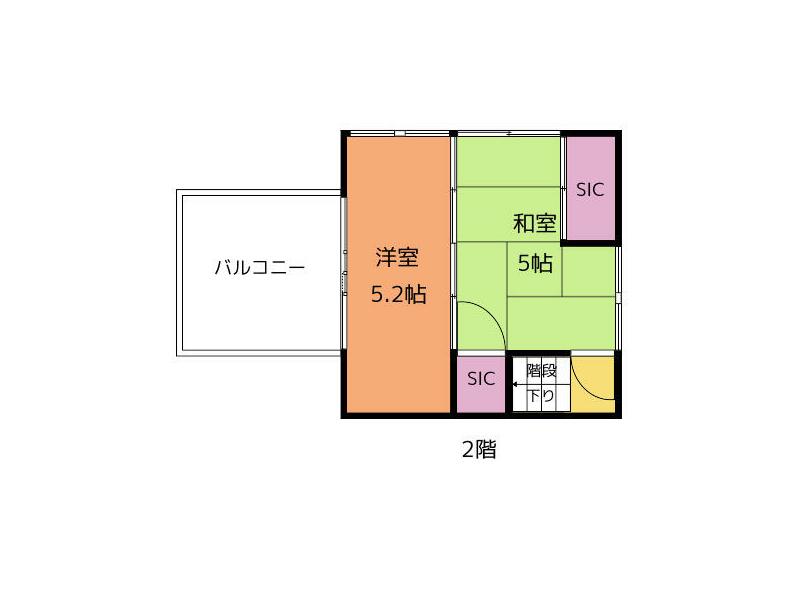 Nagasaki City, Kamikojima 1-chome (Sofukuji Station), 2-story building, 4K