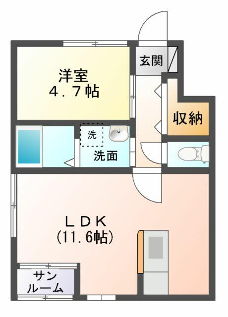 アットホーム スマイラス青葉 １０３ １ｌｄｋ 提供元 株 石亀不動産 八戸市の賃貸アパート