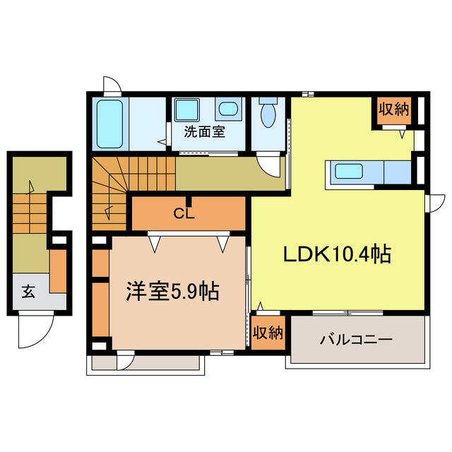 アットホーム フローレスタ ２０３ １ｌｄｋ 提供元 日嘉興産 株 エイブルネットワーク金剛店 大阪狭山市の賃貸アパート