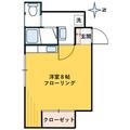 前田ビル ２０１ ワンルームの間取り図