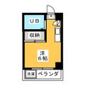 トリム面影橋 3階 ワンルームの間取り図