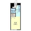 花ノ坊ハイツ ２－E １Kの間取り図