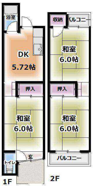 アットホーム 大東市三箇６丁目テラスハウス １ ３ｄｋ 提供元 株 ラックハウジング 守口店 大東市の賃貸テラスハウス