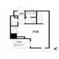 シャンブリーズ三越前 ４０２ ワンルームの間取り図