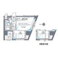 ＺＯＯＭ高田馬場 ９０６ １DKの間取り図
