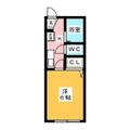 藤ガーデン 1階 １Kの間取り図