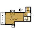 渋谷区 千駄ヶ谷３丁目（原宿駅） 2階 １Kの間取り図