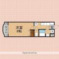 カンパーナ １０６ １Kの間取り図