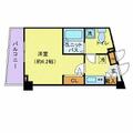 フェニックス池袋弐番館 ２０２ １Kの間取り図
