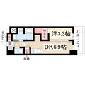エステムコート名古屋新栄Ⅴラポール １００５ １DKの間取り図