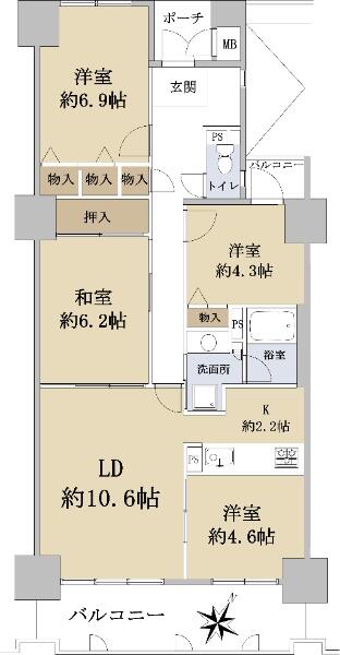 パームスクエアジェームス山 マンションノート
