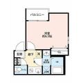 グランクオール中野 １０２ １Kの間取り図