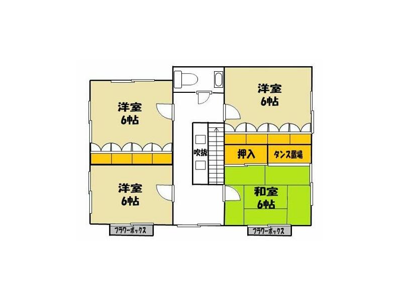 Shimodaira, Asamiya, Hagiwara-cho, Ichinomiya City (Futako Station) 2-story 5LDK