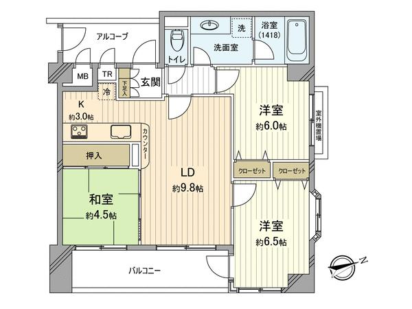 カインドステージ西立川２ 4階 ３ｌｄｋ 昭島市の中古マンション アットホーム マンション購入の情報