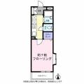 メルハイム戸山公園 ０１０１ １Kの間取り図