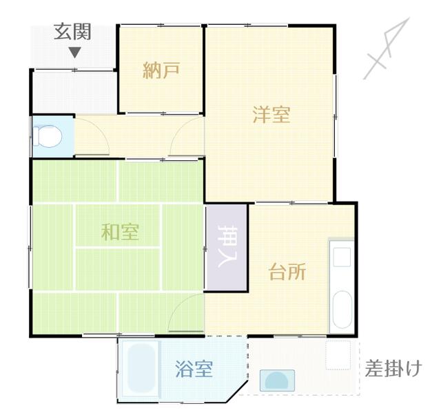 detached 吉野川市川島町川島字城山