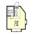 川崎市多摩区 栗谷１丁目（読売ランド前駅） 2階 ワンルームの間取り図