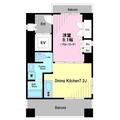 渋谷区 笹塚１丁目（笹塚駅） 8階 １DKの間取り図
