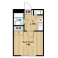 一刻館 ３０２ １Kの間取り図