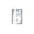 レオパレスＮＥＸＴ　ＯＮＥ １０１ １Kの間取り図