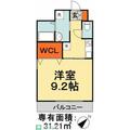 ルーラル十五番館 ４０２ １Kの間取り図