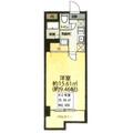 グランスクエア大口 ４１２ １Kの間取り図