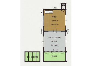 確認ページ アットホーム】高橋事務所兼作業所（提供元：ロジソーコ ゼクス(株
