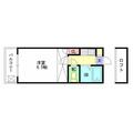 室見フラッツ（ＭＵＲＯＭＩ　ＦＬＡＴＳ） １０３ １Kの間取り図