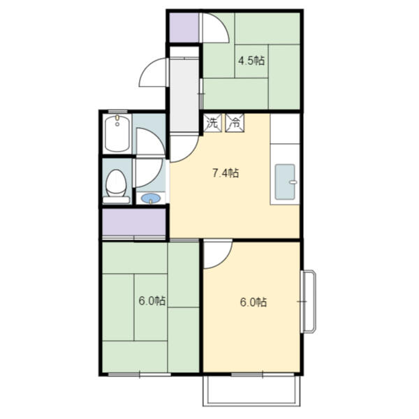 アットホーム エスポワール 101 ３ｄｋ 提供元 株 桂不動産 三鷹市の賃貸アパート