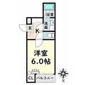 名古屋市瑞穂区 大喜新町２丁目（堀田駅） 1階 １Kの間取り図