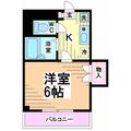 川崎市多摩区 登戸新町（登戸駅） 1階 １Kの間取り図