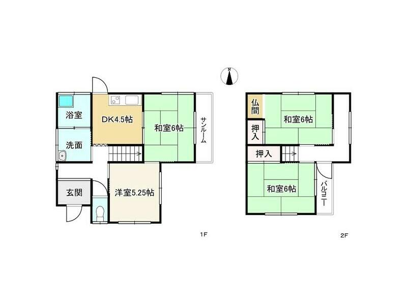 Takasago City, Yoneda Town, Yoneda (Hoden Station) 2-story 4DK