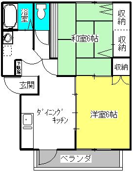 アットホーム 郡山市 横塚３丁目 郡山駅 1階 ２ｄｋ 提供元 有 ルームズ 郡山市の賃貸アパート