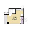 京都市中京区 大宮通三条下る三条大宮町（大宮駅） 4階 １Kの間取り図