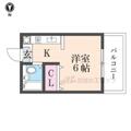 サンハイツ浅野 ３０５ １Kの間取り図