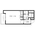 京都市下京区 室町通仏光寺上る白楽天町（四条駅） 9階 ワンルームの間取り図