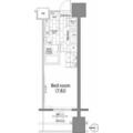 千代田区 平河町１丁目（麹町駅） 14階 １Kの間取り図