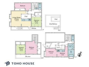 アットホーム】清瀬市 上清戸1丁目（清瀬駅） 地上2階地下1階建