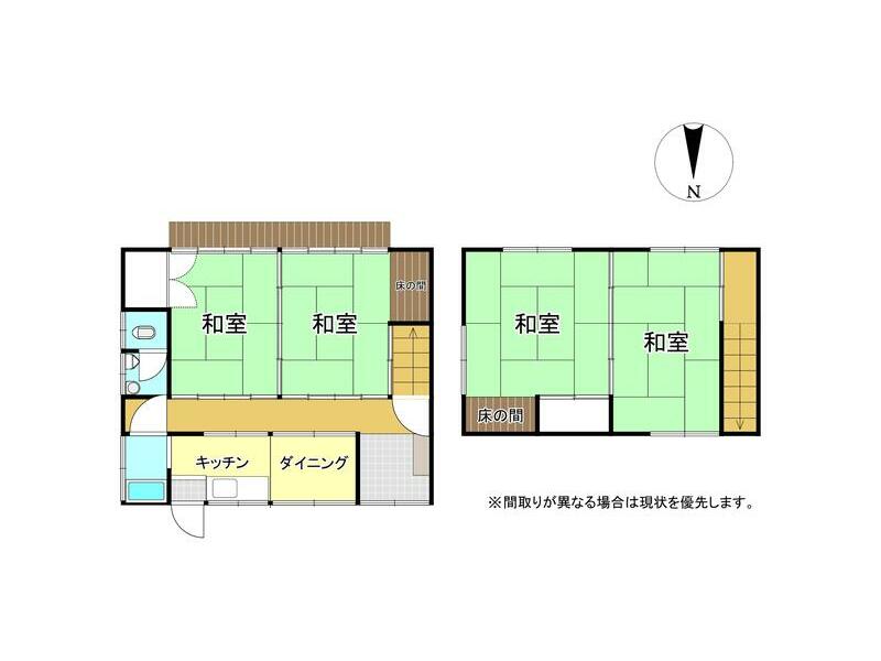 Fuchu-shi, Tokyo (Fuchu Sta.) 2F 4DK

2F 4DK 500,000 yen