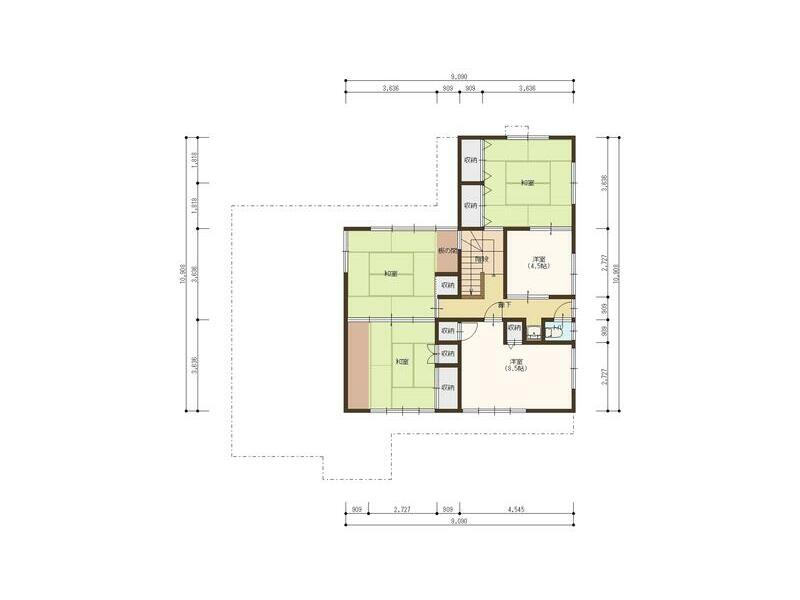 Yokote City, Yasuda, Sekizoe (Yokote Station) 2-story building 10DK
