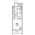 ＢＬＡＵ南池袋 10階 １Kの間取り図