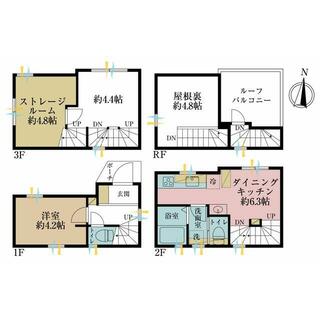 葛飾区 東立石１丁目 （京成立石駅 ） 3階建 2SDK