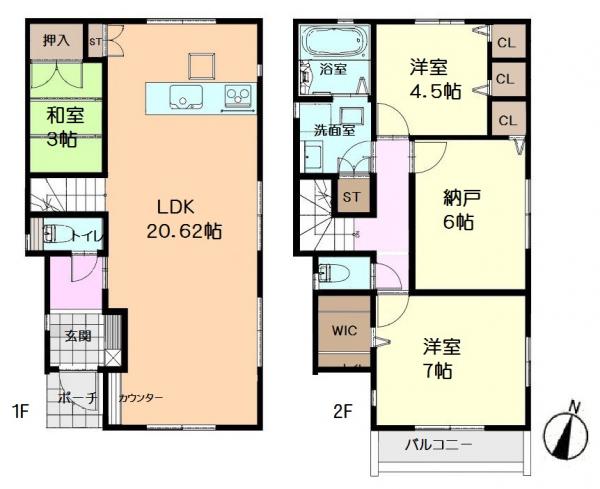 アットホーム 国立市 北2丁目 国立駅 2階建 3sldk 1037501462 国立市の新築一戸建て 提供元 株 ベストセレクト 杉並店 一軒家 家の購入