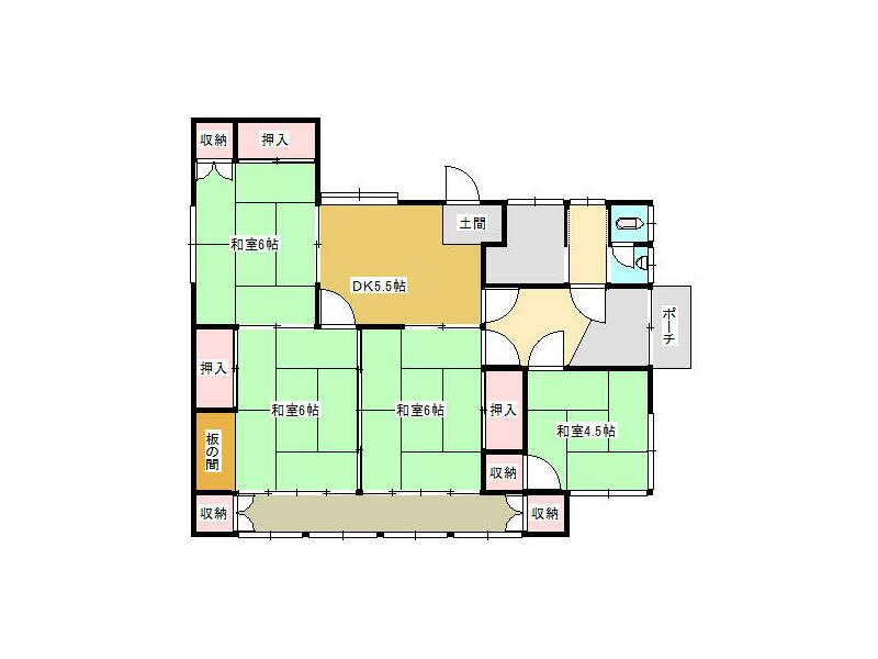 Chichibu-gun Nagatoro-cho Oaza-Nakanoue (Nogami Sta.) Single story house, 4DK

4DK, single-storied house, 980,000 yen