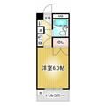 ぷちうらら 2階 １Kの間取り図