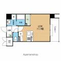 Ｃｈｅｌｓｅａ　Ｍａｎｏｒ新屋敷 ５０２ ワンルームの間取り図