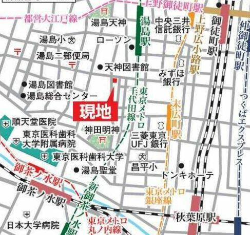 アットホーム ウエルカーサ文京湯島 ２０１ １ｄｋ 提供元 ピタットハウス湯島店 株 ツナシマ 文京区の賃貸マンション