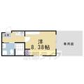 京都市北区 上賀茂石計町（北山駅） 1階 １Kの間取り図