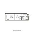 エクセルメトロⅠ ３０４ １DKの間取り図