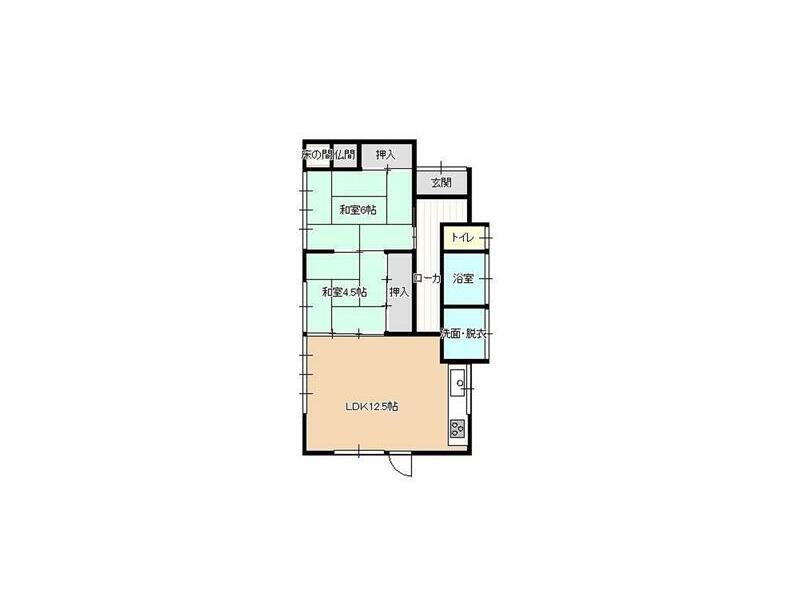 Kochi City, Seto 1-chome, single-story building, 2LDK
